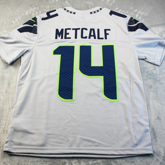 Men's Seattle Seahawks *Metcalf #14* Jersey Size Medium - Picture 3 of 10